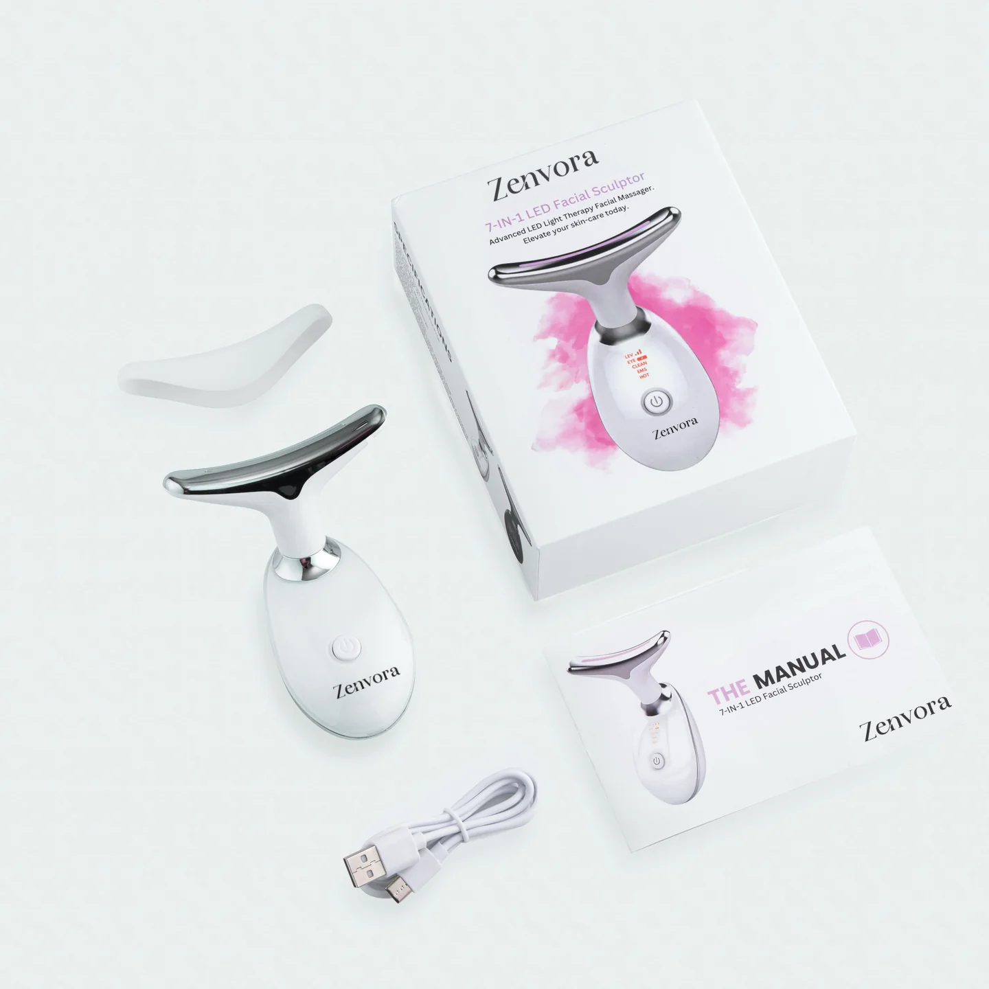 7-in-1 LED Facial Sculptor + Gift Serum