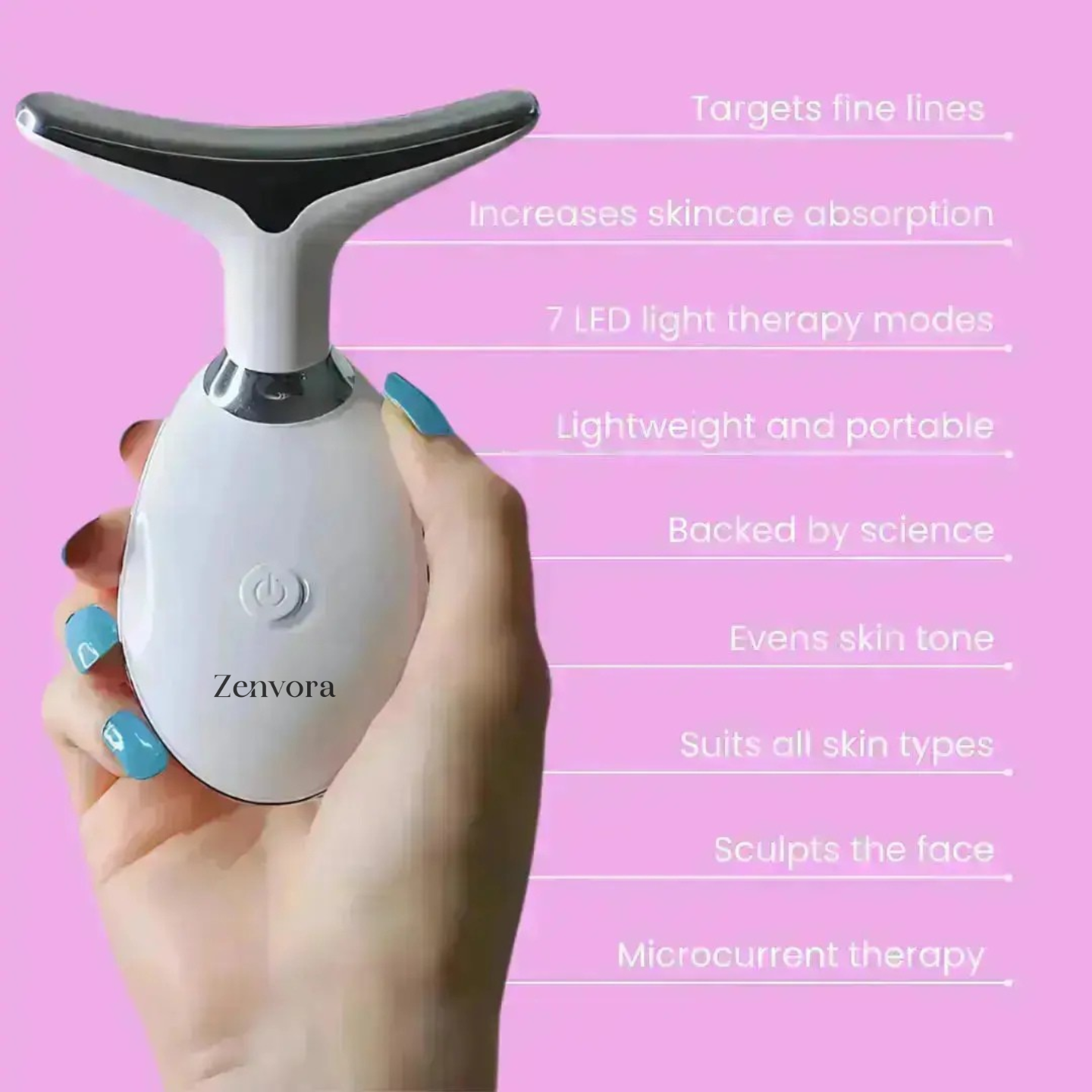 7-in-1 LED Facial Sculptor + Gift Serum