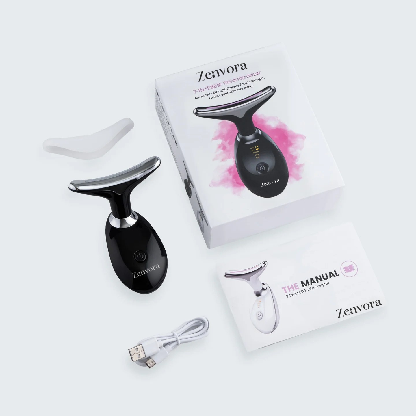 7-in-1 LED Facial Sculptor + Gift Serum