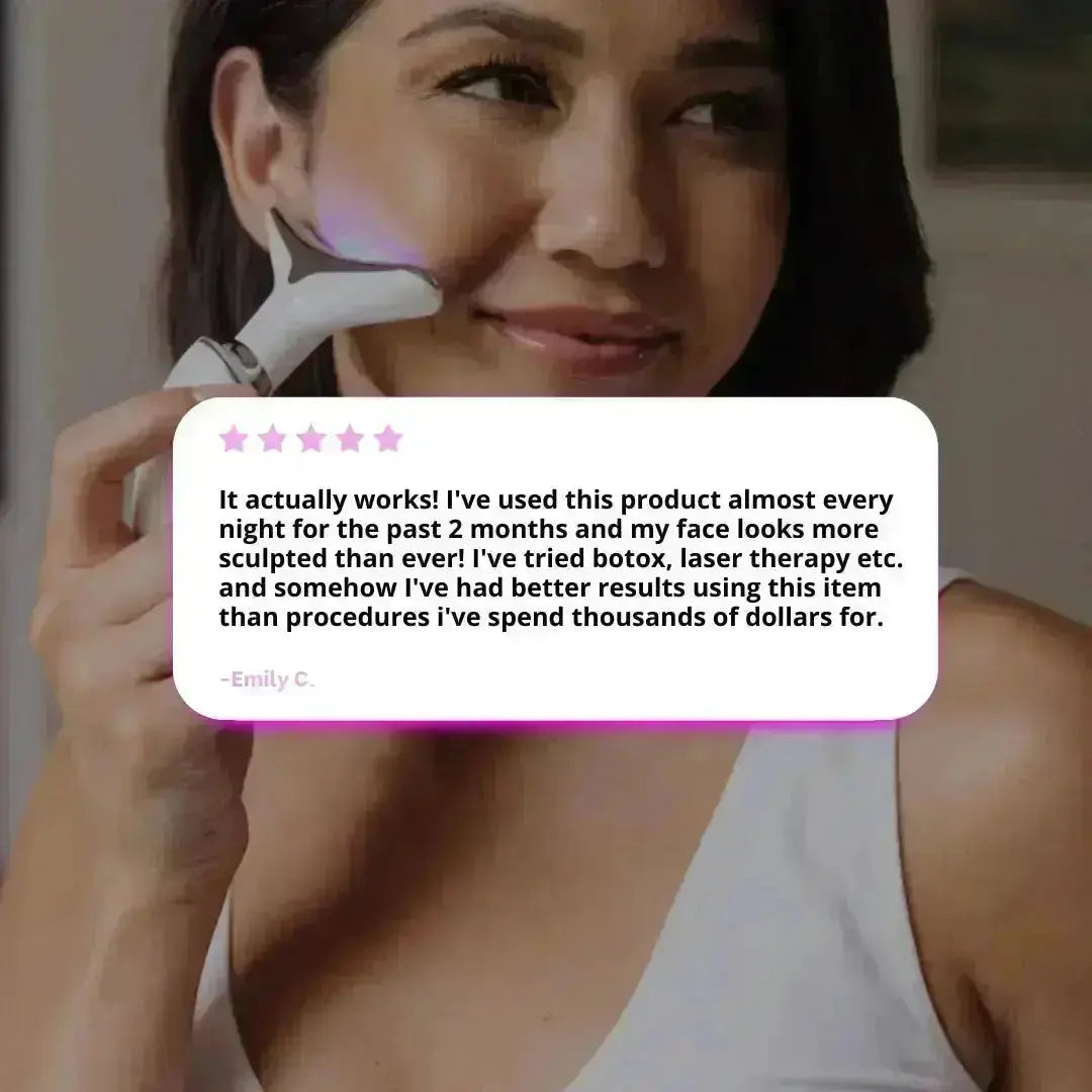 7-in-1 LED Facial Sculptor + Gift Serum