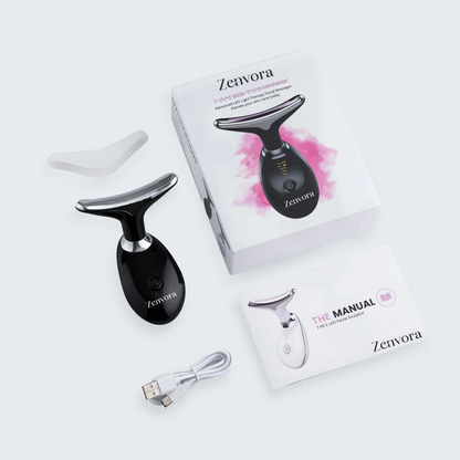 ZENVORA 7-in-1 LED Facial Sculptor