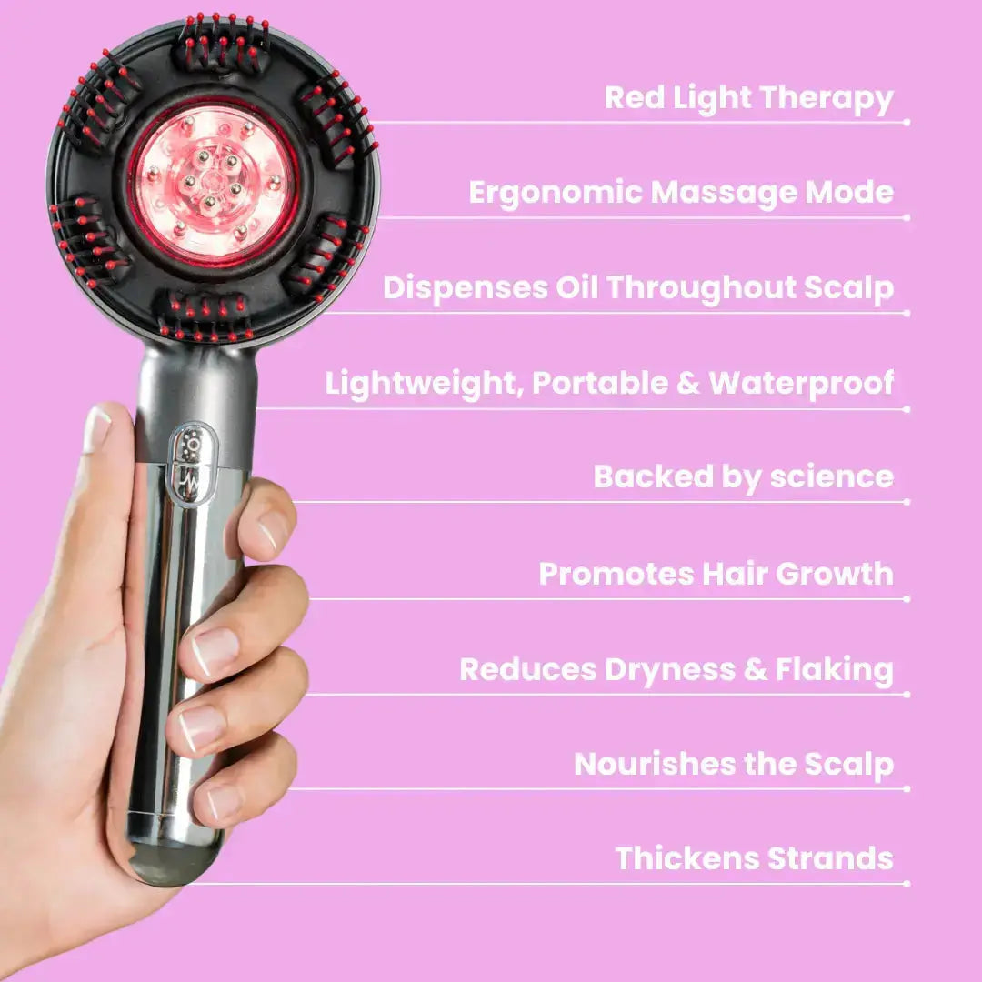 ZENVORA 3-IN-1 Scalp & Hair Growth Therapy Brush